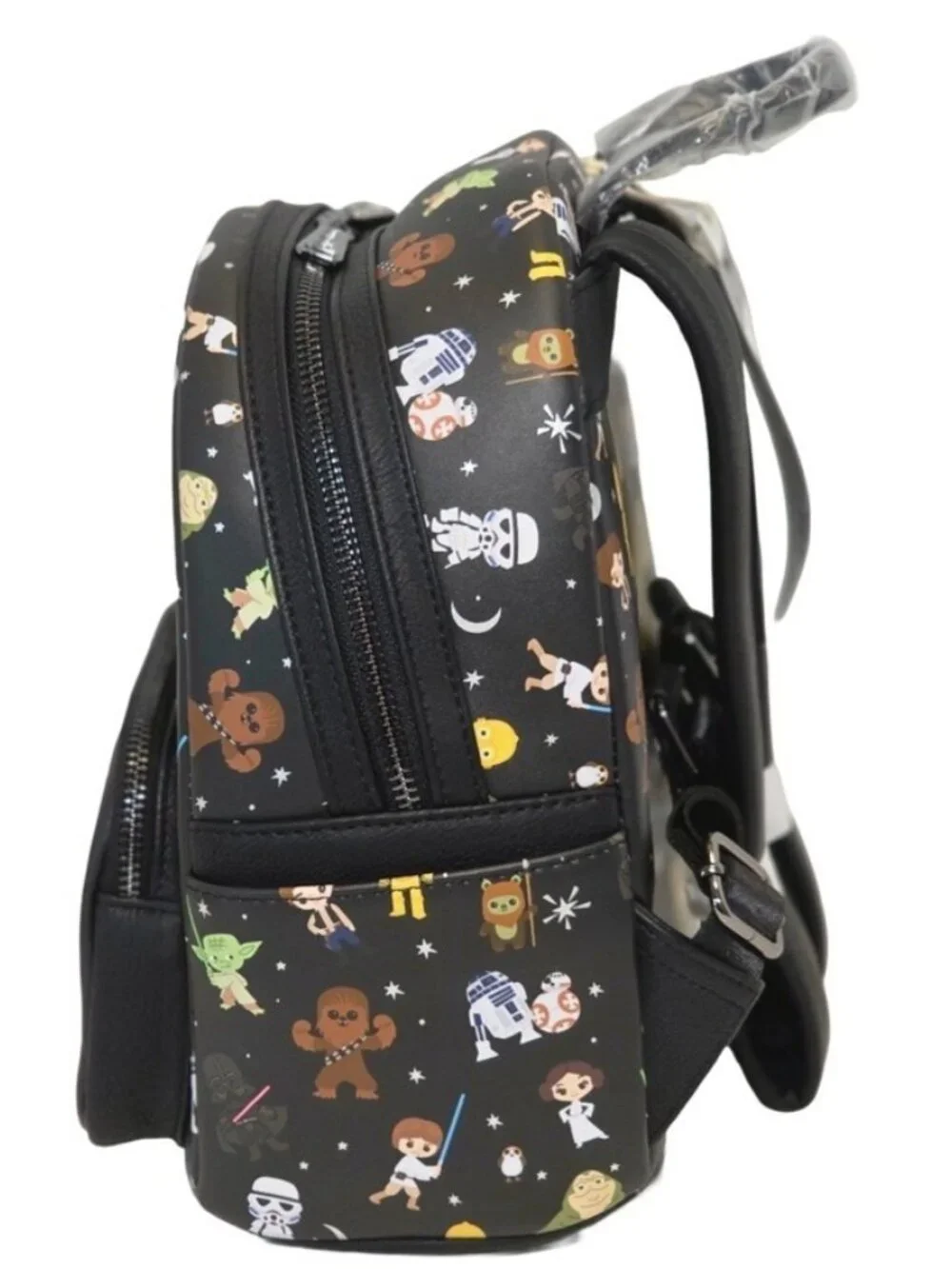 Disney Parks LOUNGEFLY Chibi Star Wars Mini Backpack Characters Chewbacca NWT